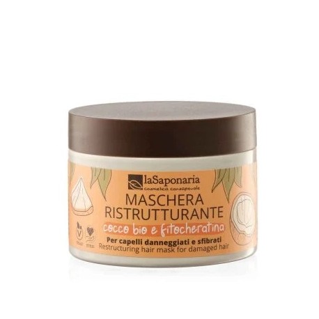 Maschera capelli anti-crespo